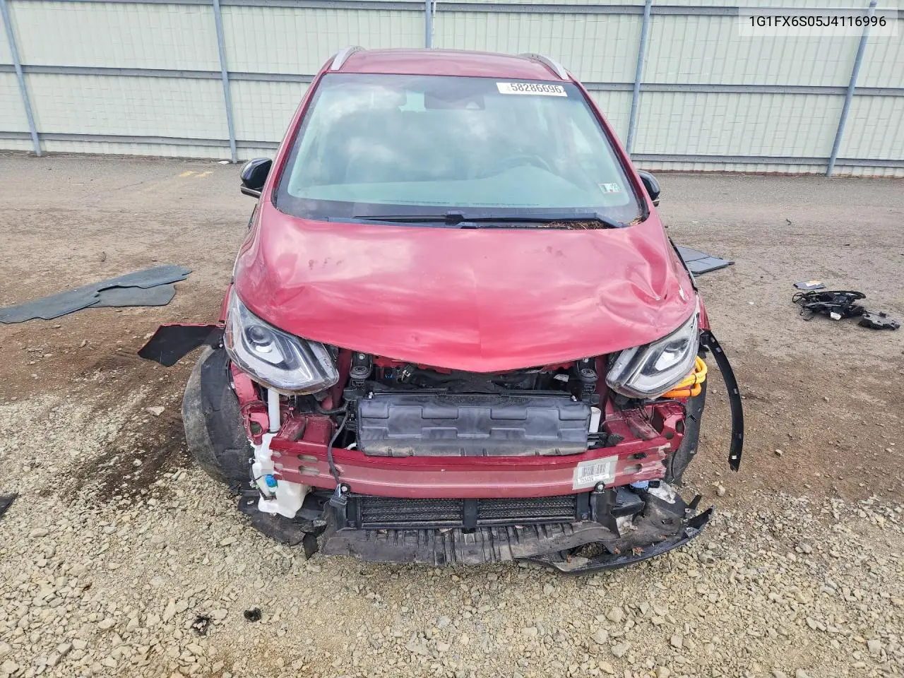 2018 Chevrolet Bolt Ev Premier VIN: 1G1FX6S05J4116996 Lot: 58286696
