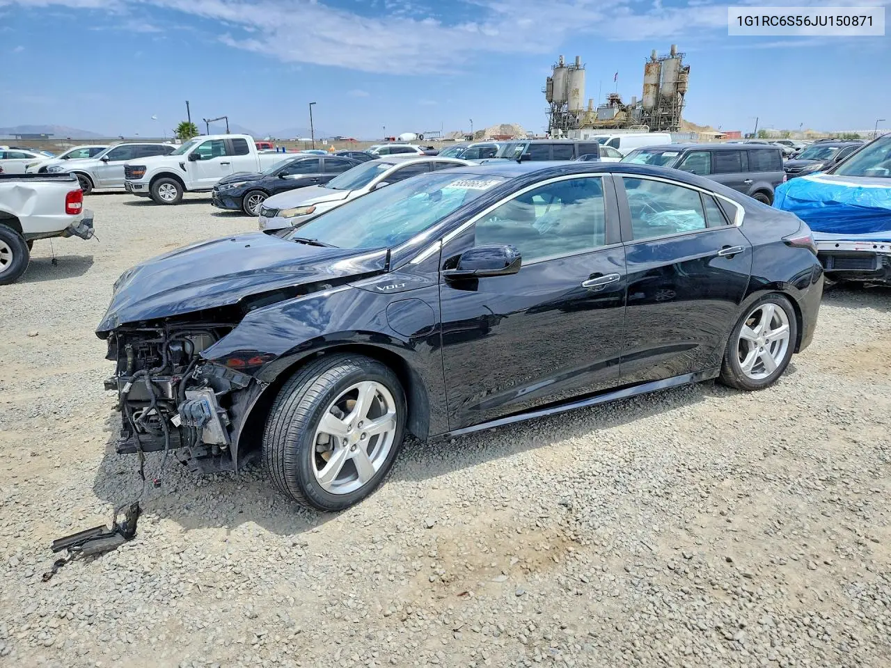 2018 Chevrolet Volt Lt VIN: 1G1RC6S56JU150871 Lot: 58506676