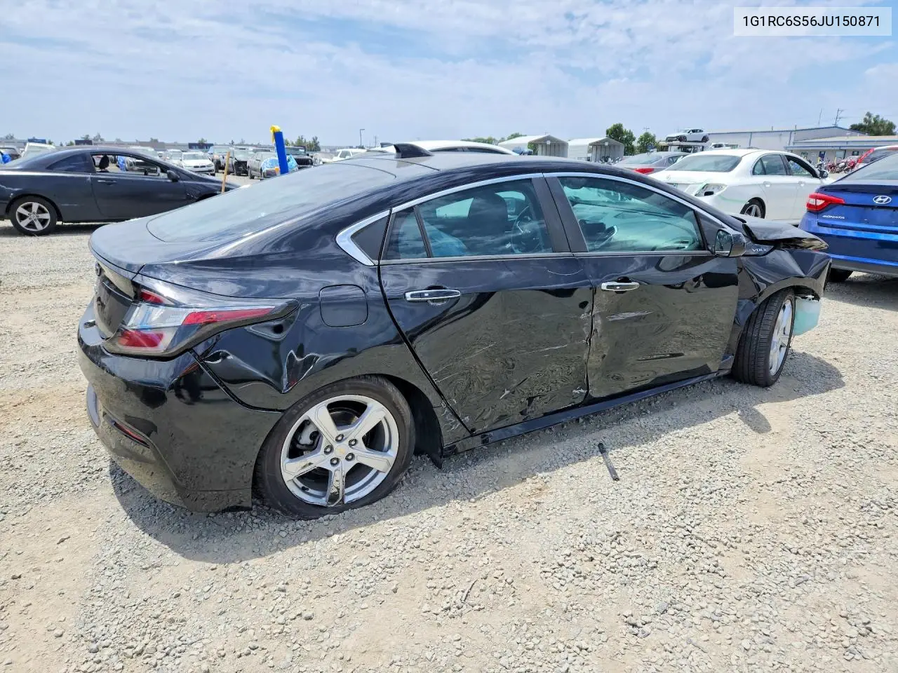2018 Chevrolet Volt Lt VIN: 1G1RC6S56JU150871 Lot: 58506676