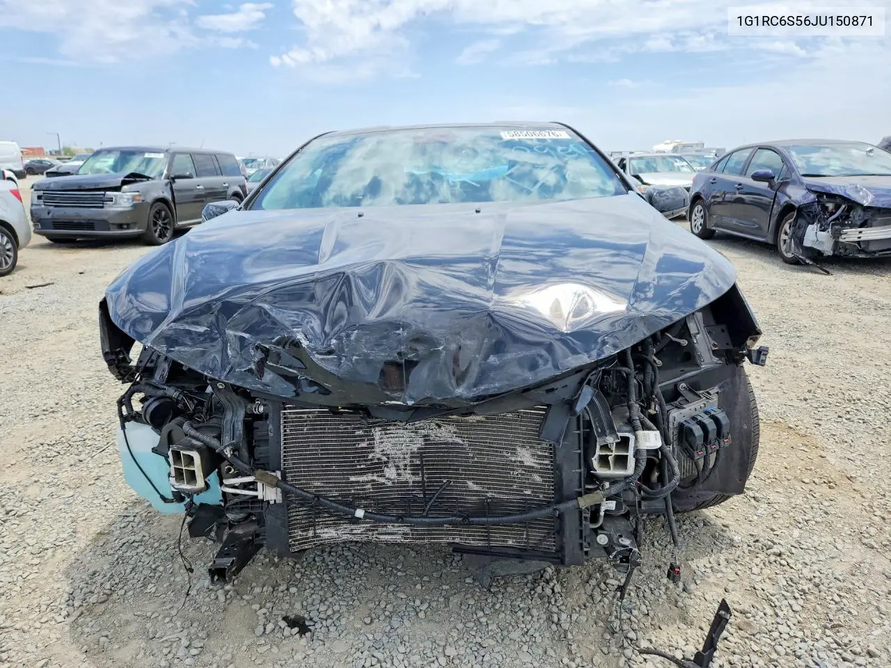 2018 Chevrolet Volt Lt VIN: 1G1RC6S56JU150871 Lot: 58506676