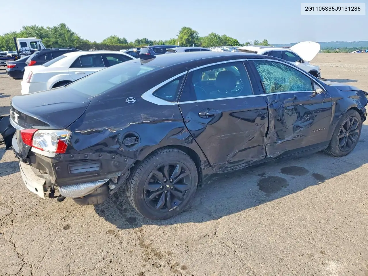 2018 Chevrolet Impala Lt VIN: 2G1105S35J9131286 Lot: 59050786
