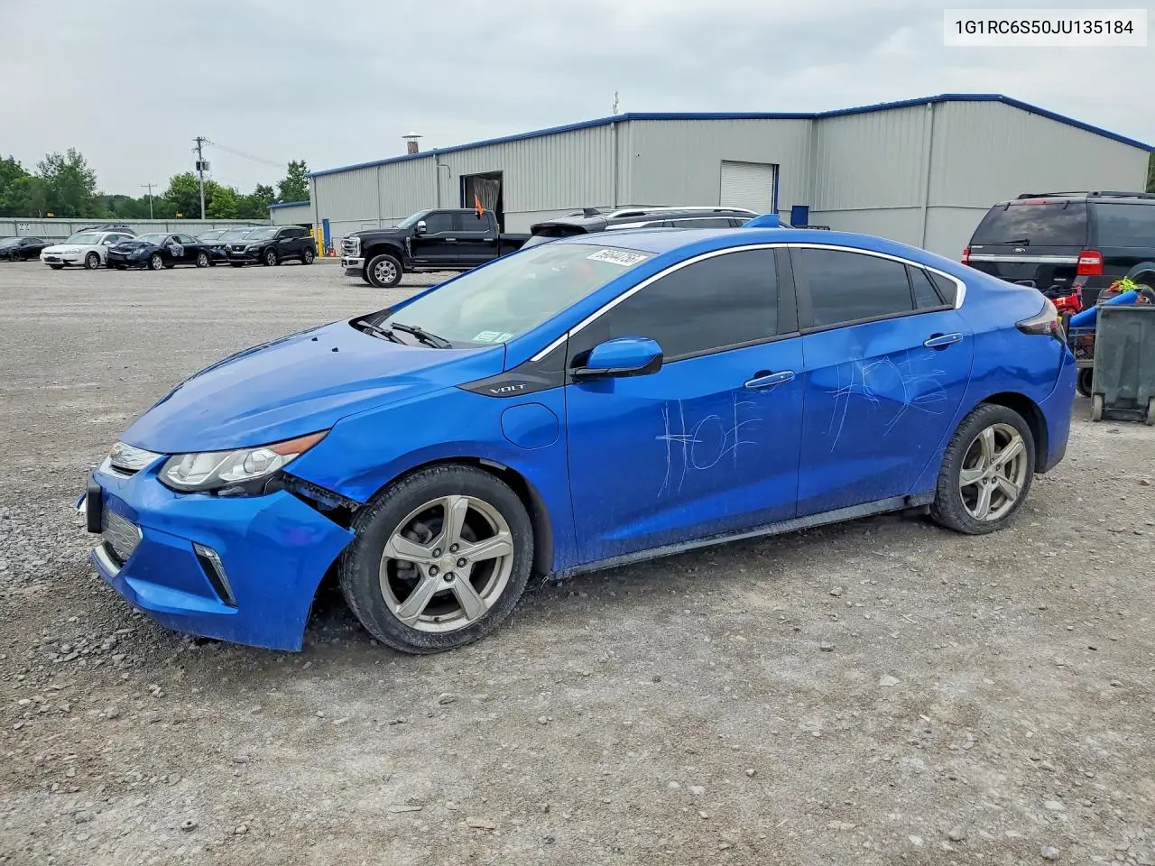 2018 Chevrolet Volt Lt VIN: 1G1RC6S50JU135184 Lot: 59644756