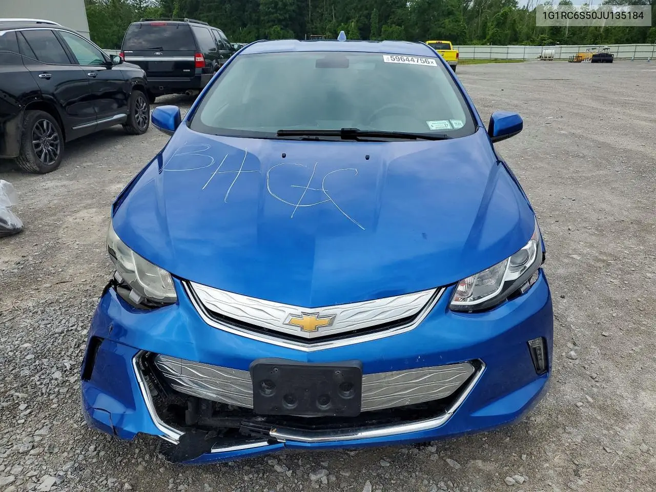 2018 Chevrolet Volt Lt VIN: 1G1RC6S50JU135184 Lot: 59644756