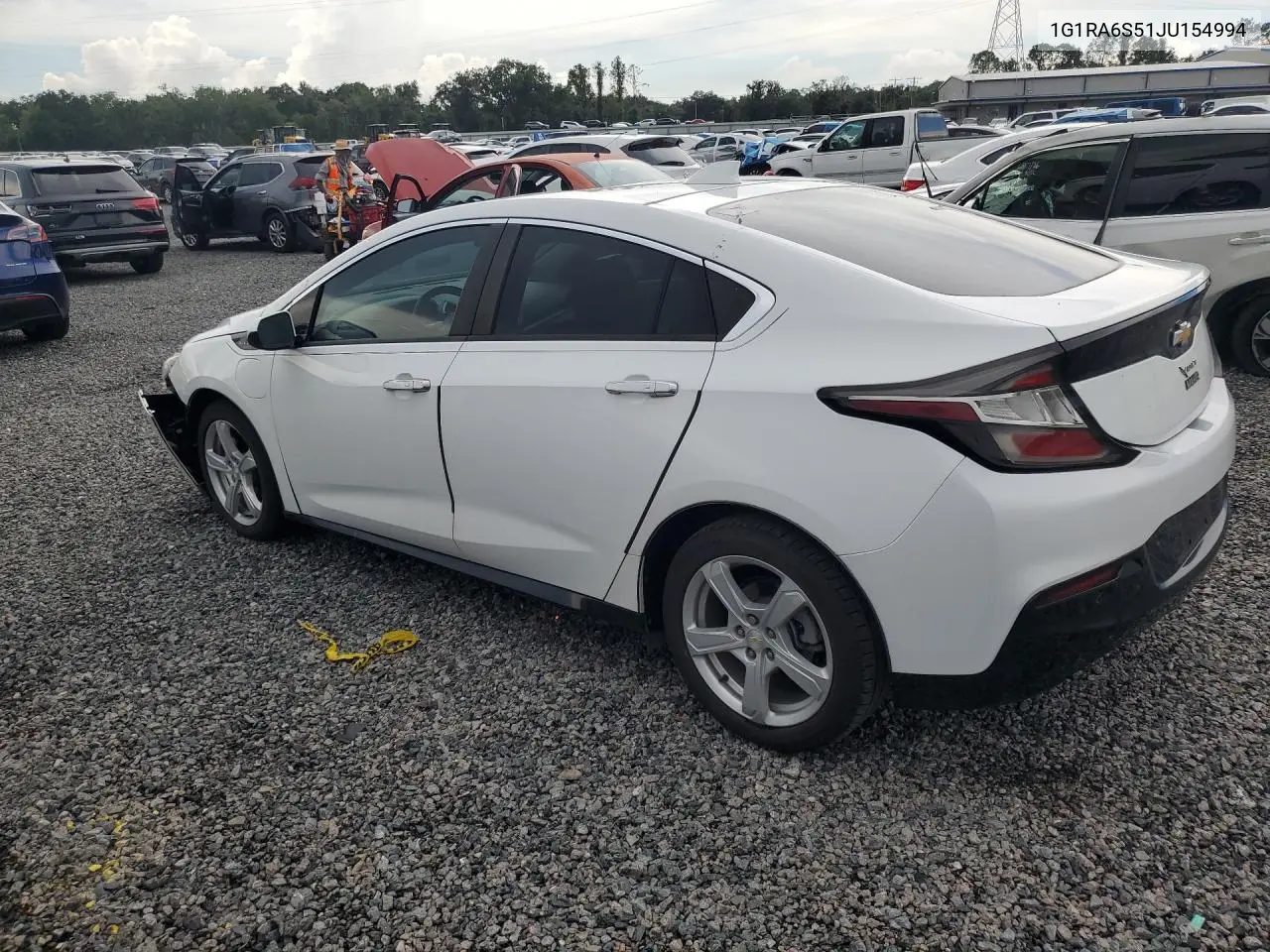 2018 Chevrolet Volt Lt VIN: 1G1RA6S51JU154994 Lot: 60070766