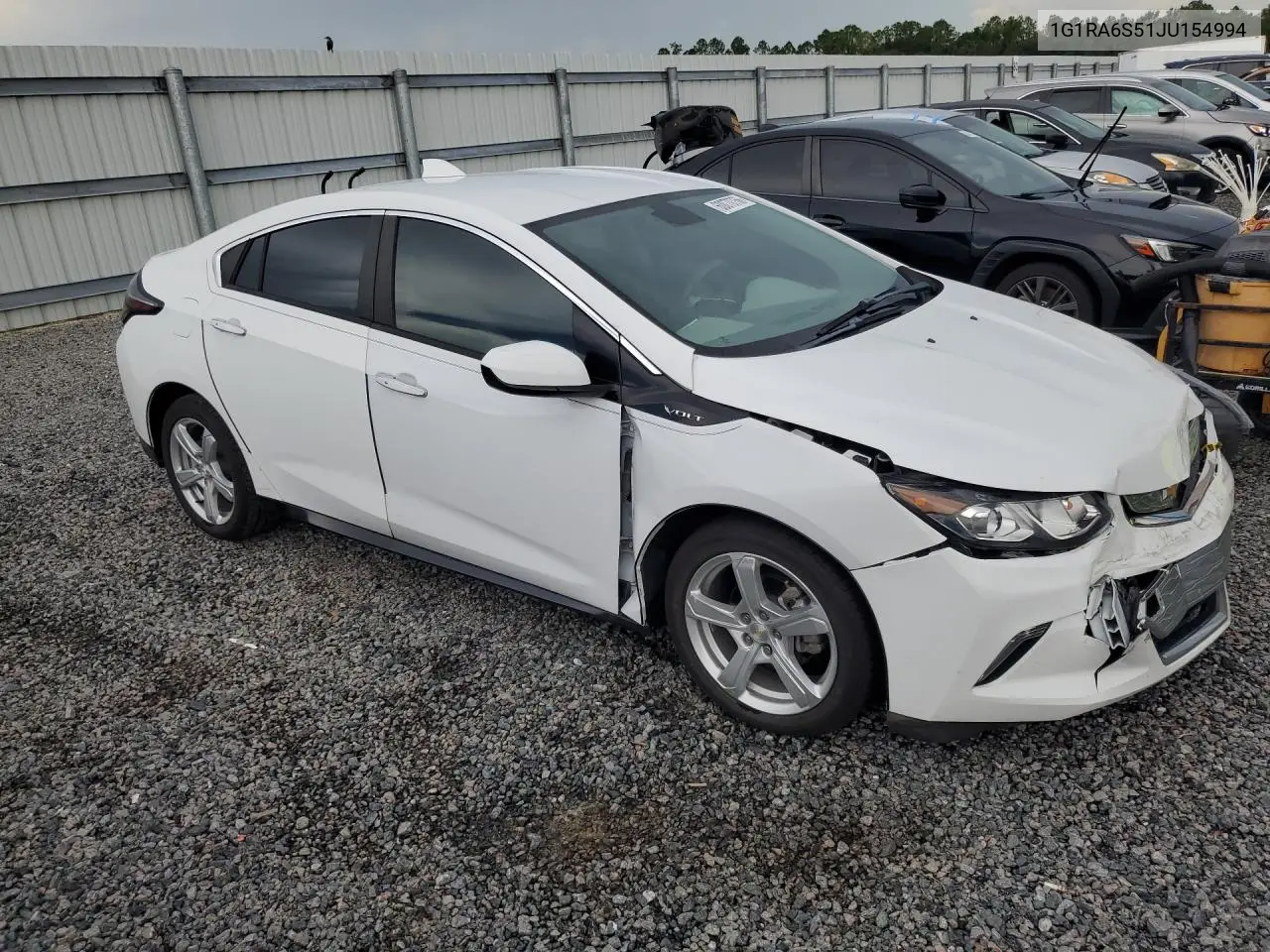 2018 Chevrolet Volt Lt VIN: 1G1RA6S51JU154994 Lot: 60070766