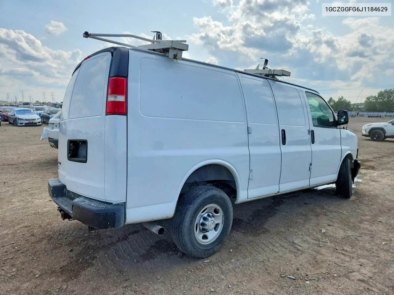 2018 Chevrolet Express G3500 VIN: 1GCZGGFG6J1184629 Lot: 61984506