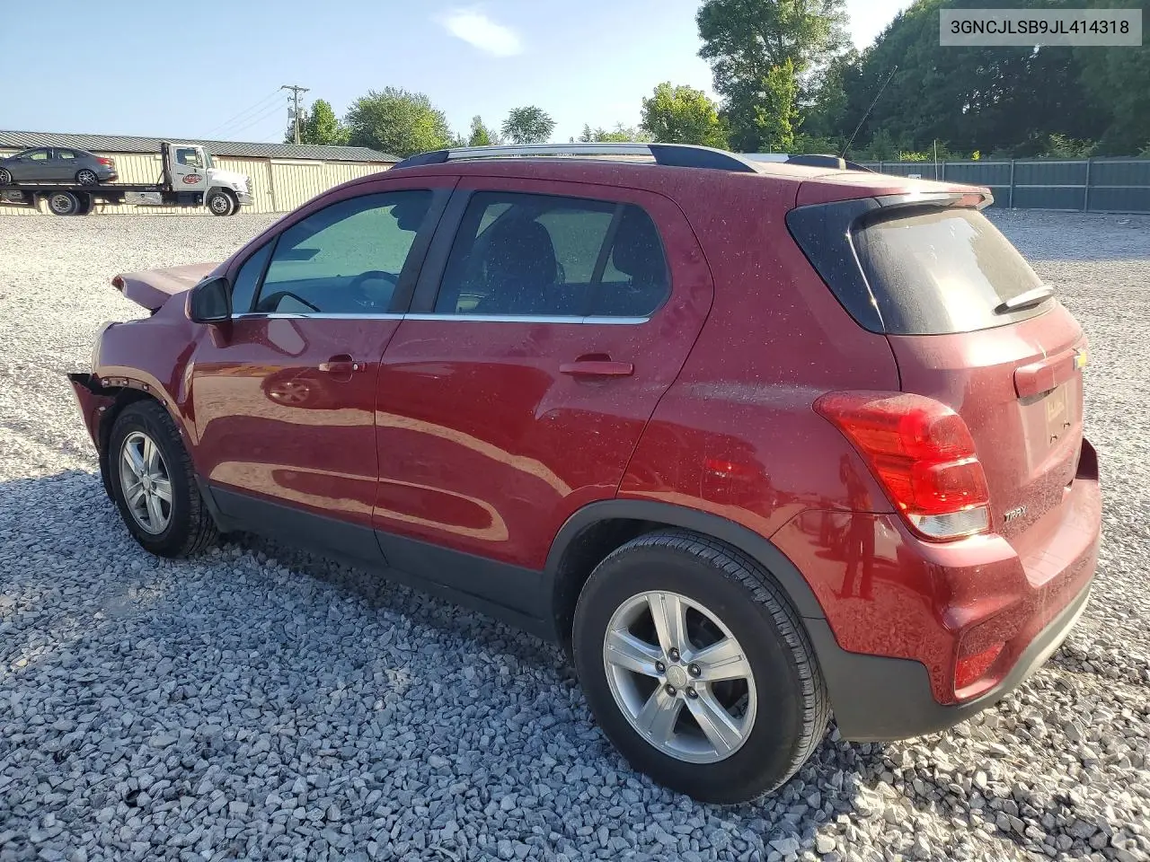 2018 Chevrolet Trax 1Lt VIN: 3GNCJLSB9JL414318 Lot: 85981625