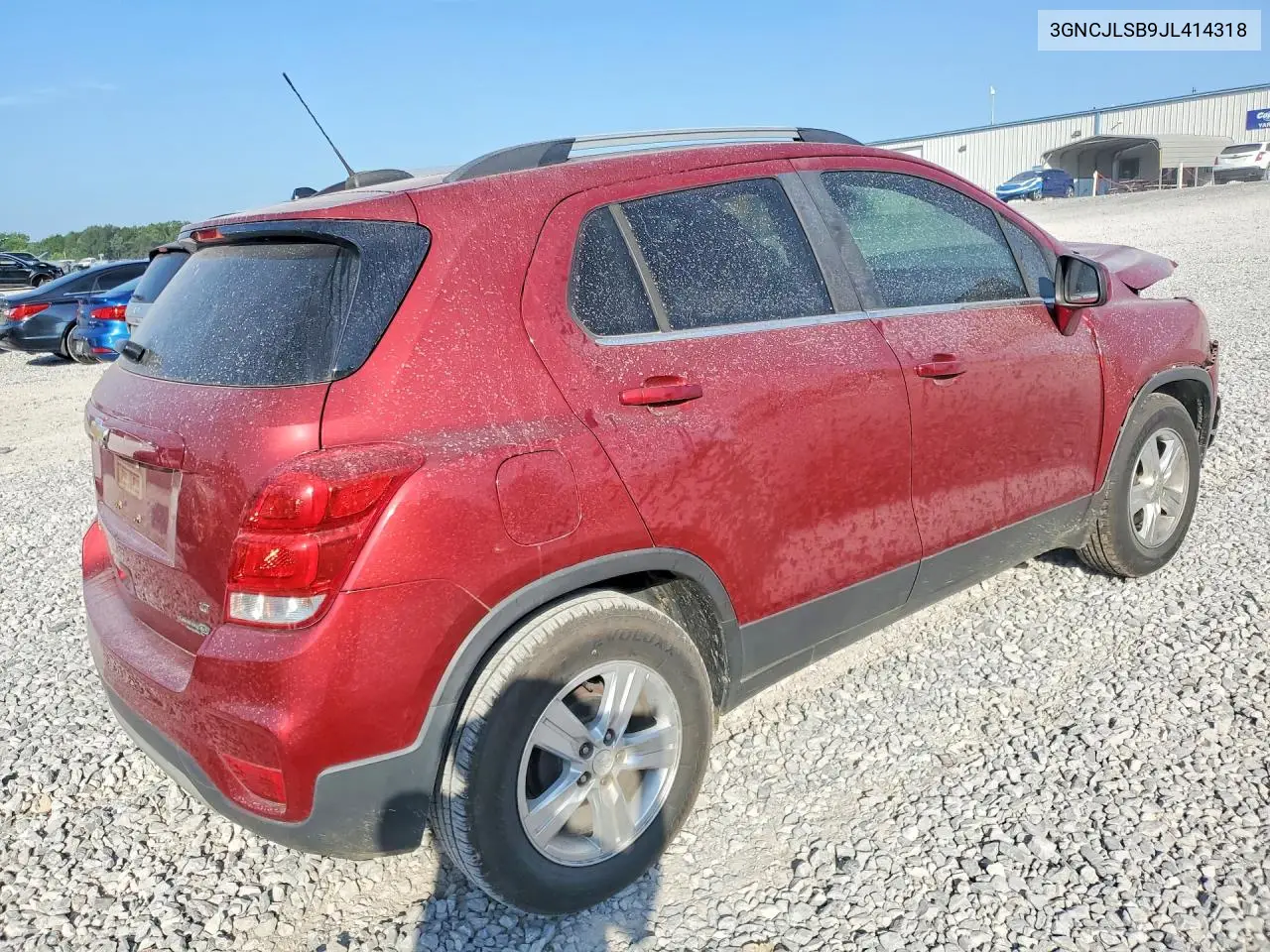 2018 Chevrolet Trax 1Lt VIN: 3GNCJLSB9JL414318 Lot: 85981625