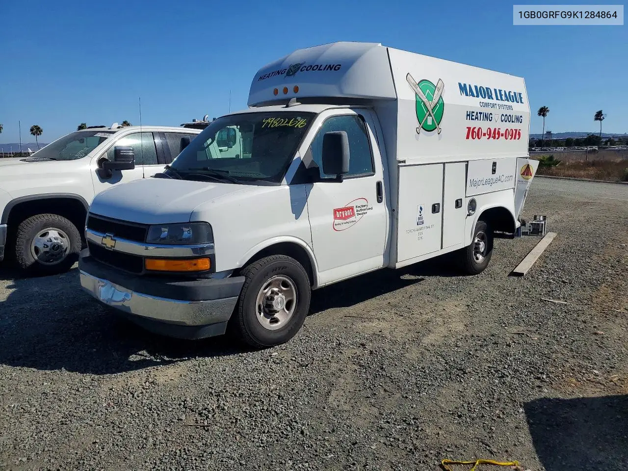 2019 Chevrolet Express G3500 VIN: 1GB0GRFG9K1284864 Lot: 49802696