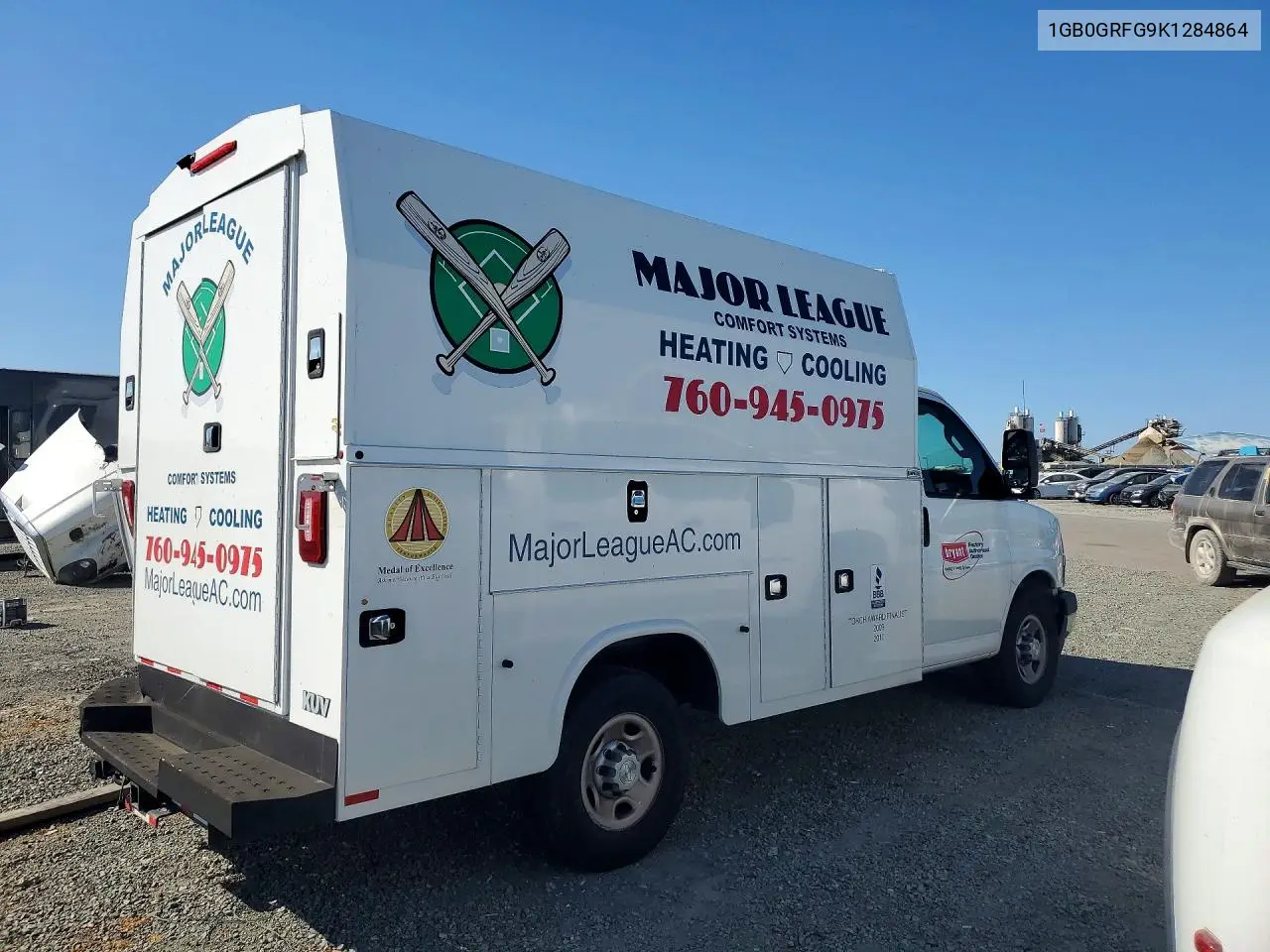 2019 Chevrolet Express G3500 VIN: 1GB0GRFG9K1284864 Lot: 49802696
