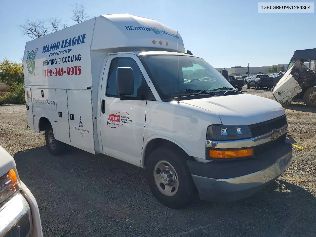 2019 Chevrolet Express G3500 VIN: 1GB0GRFG9K1284864 Lot: 49802696