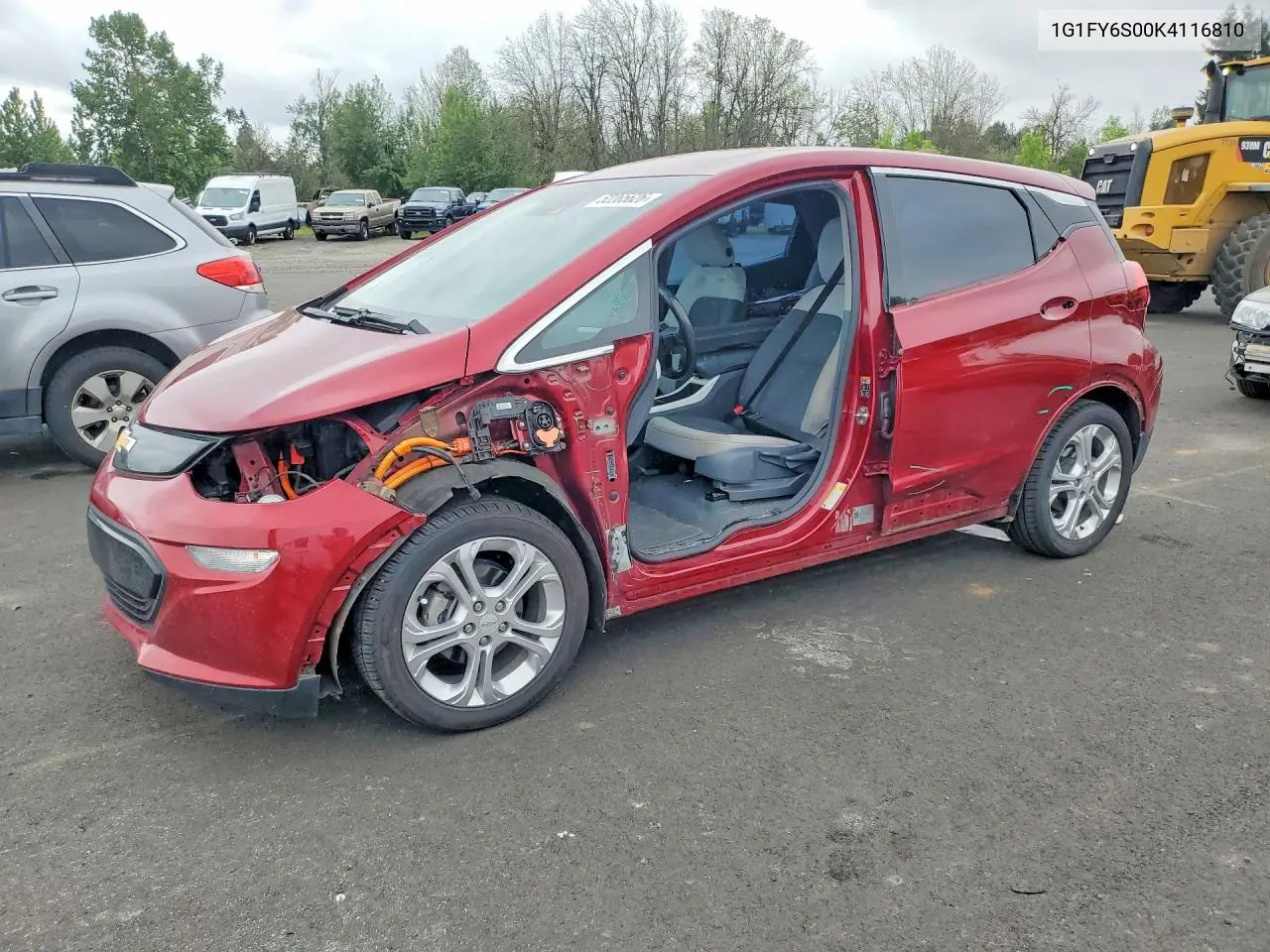 2019 Chevrolet Bolt Ev Lt VIN: 1G1FY6S00K4116810 Lot: 52265626