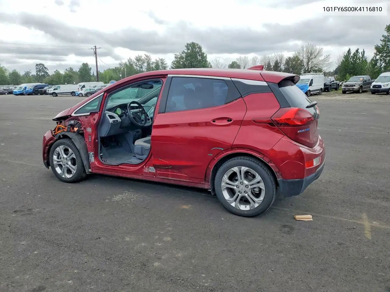 2019 Chevrolet Bolt Ev Lt VIN: 1G1FY6S00K4116810 Lot: 52265626