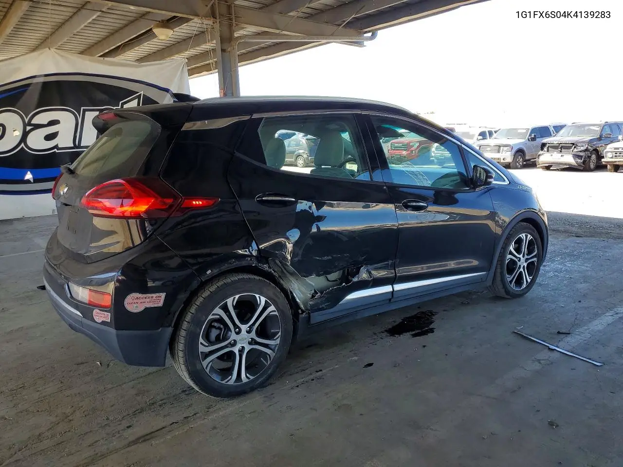 2019 Chevrolet Bolt Ev Premier VIN: 1G1FX6S04K4139283 Lot: 54218746
