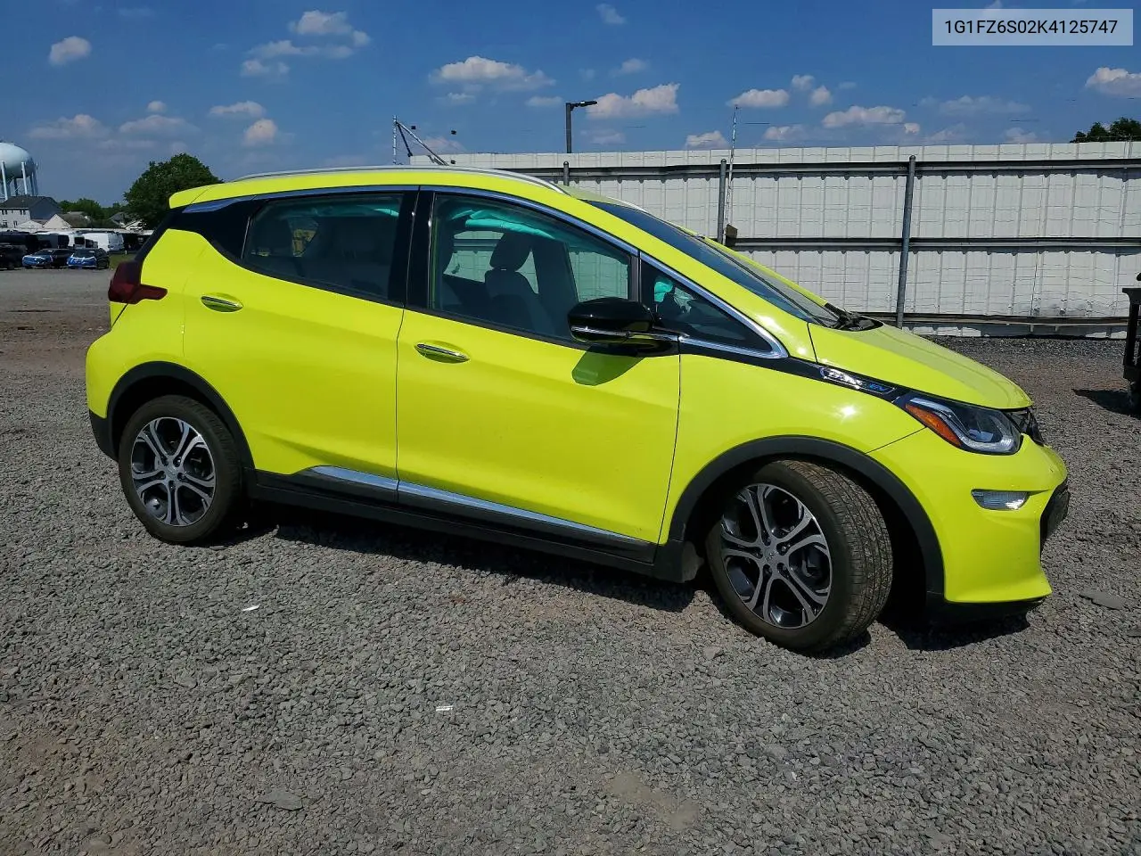 2019 Chevrolet Bolt Ev Premier VIN: 1G1FZ6S02K4125747 Lot: 54367936