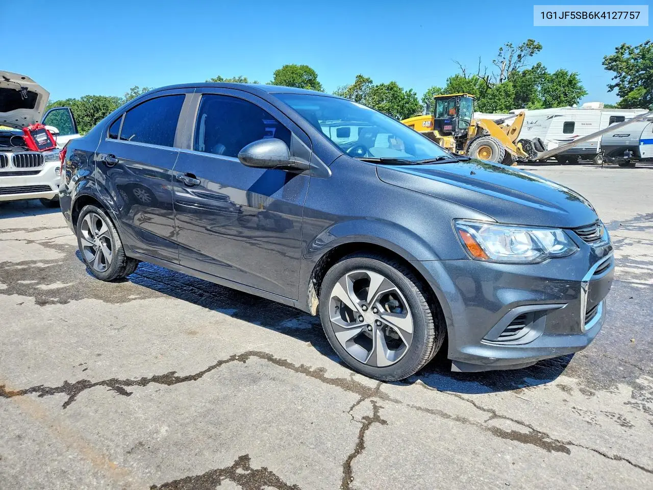 2019 Chevrolet Sonic Premier VIN: 1G1JF5SB6K4127757 Lot: 55055446
