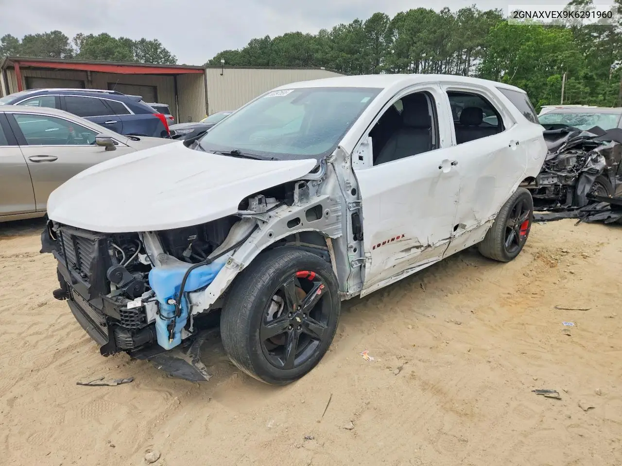 2019 Chevrolet Equinox Lt VIN: 2GNAXVEX9K6291960 Lot: 56097596