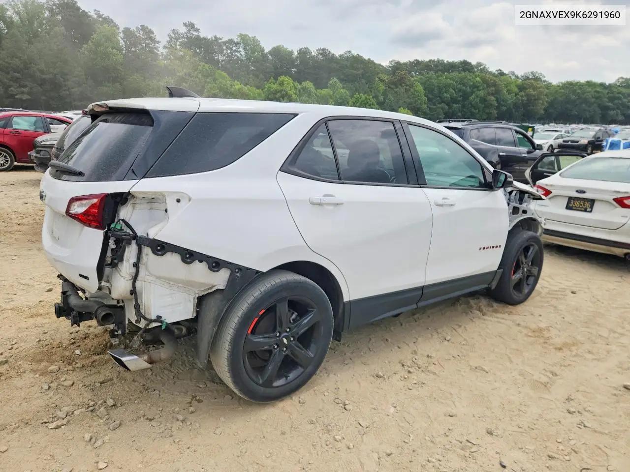 2019 Chevrolet Equinox Lt VIN: 2GNAXVEX9K6291960 Lot: 56097596