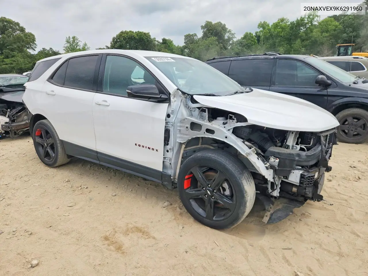 2019 Chevrolet Equinox Lt VIN: 2GNAXVEX9K6291960 Lot: 56097596