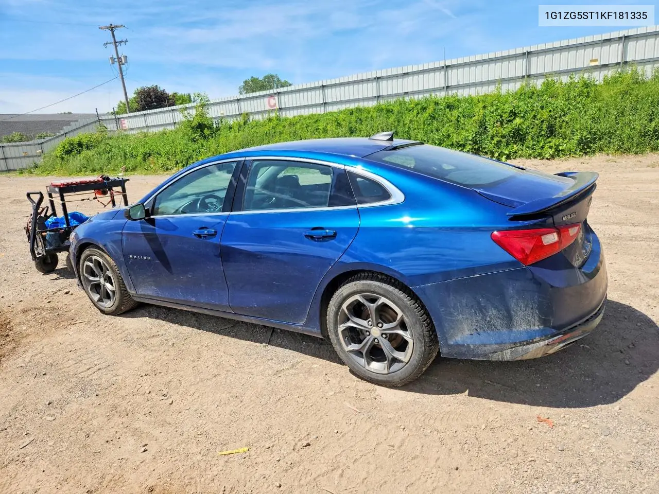 2019 Chevrolet Malibu Rs VIN: 1G1ZG5ST1KF181335 Lot: 56346876