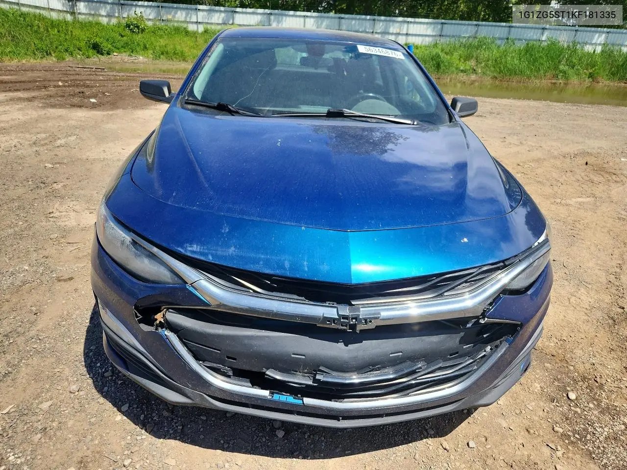 2019 Chevrolet Malibu Rs VIN: 1G1ZG5ST1KF181335 Lot: 56346876