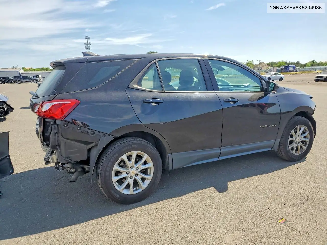 2019 Chevrolet Equinox Ls VIN: 2GNAXSEV8K6204935 Lot: 56430206