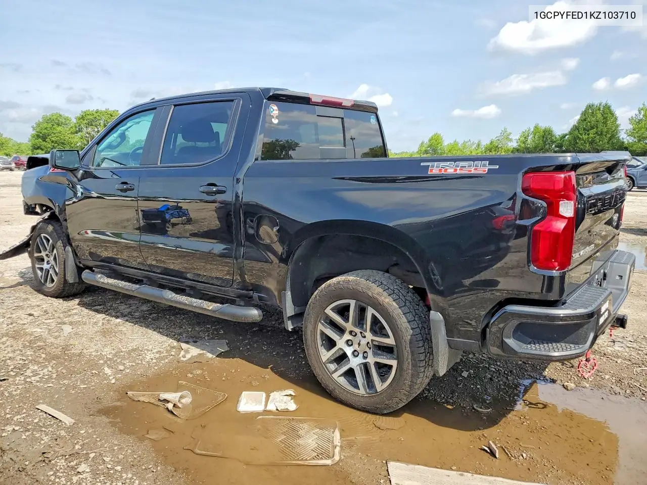 2019 Chevrolet Silverado K1500 Lt Trail Boss VIN: 1GCPYFED1KZ103710 Lot: 56689956