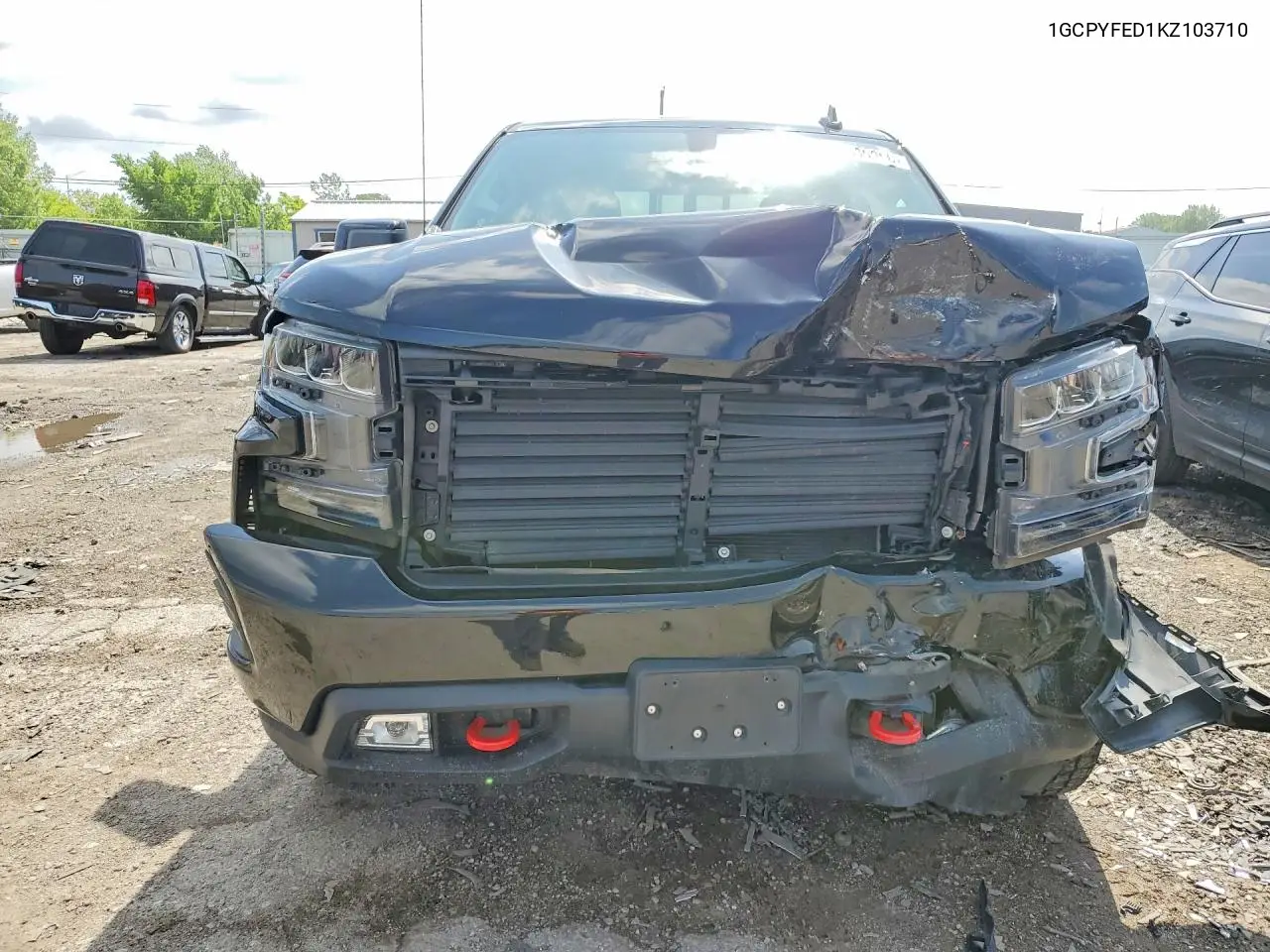2019 Chevrolet Silverado K1500 Lt Trail Boss VIN: 1GCPYFED1KZ103710 Lot: 56689956