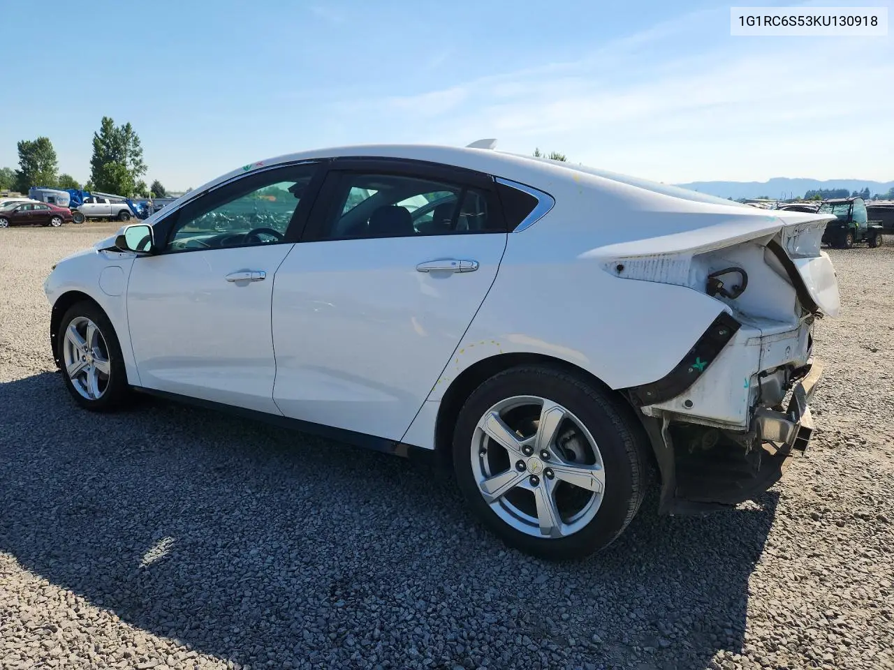 2019 Chevrolet Volt Lt VIN: 1G1RC6S53KU130918 Lot: 56886576