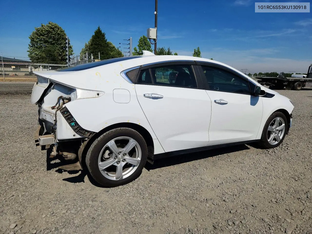 2019 Chevrolet Volt Lt VIN: 1G1RC6S53KU130918 Lot: 56886576