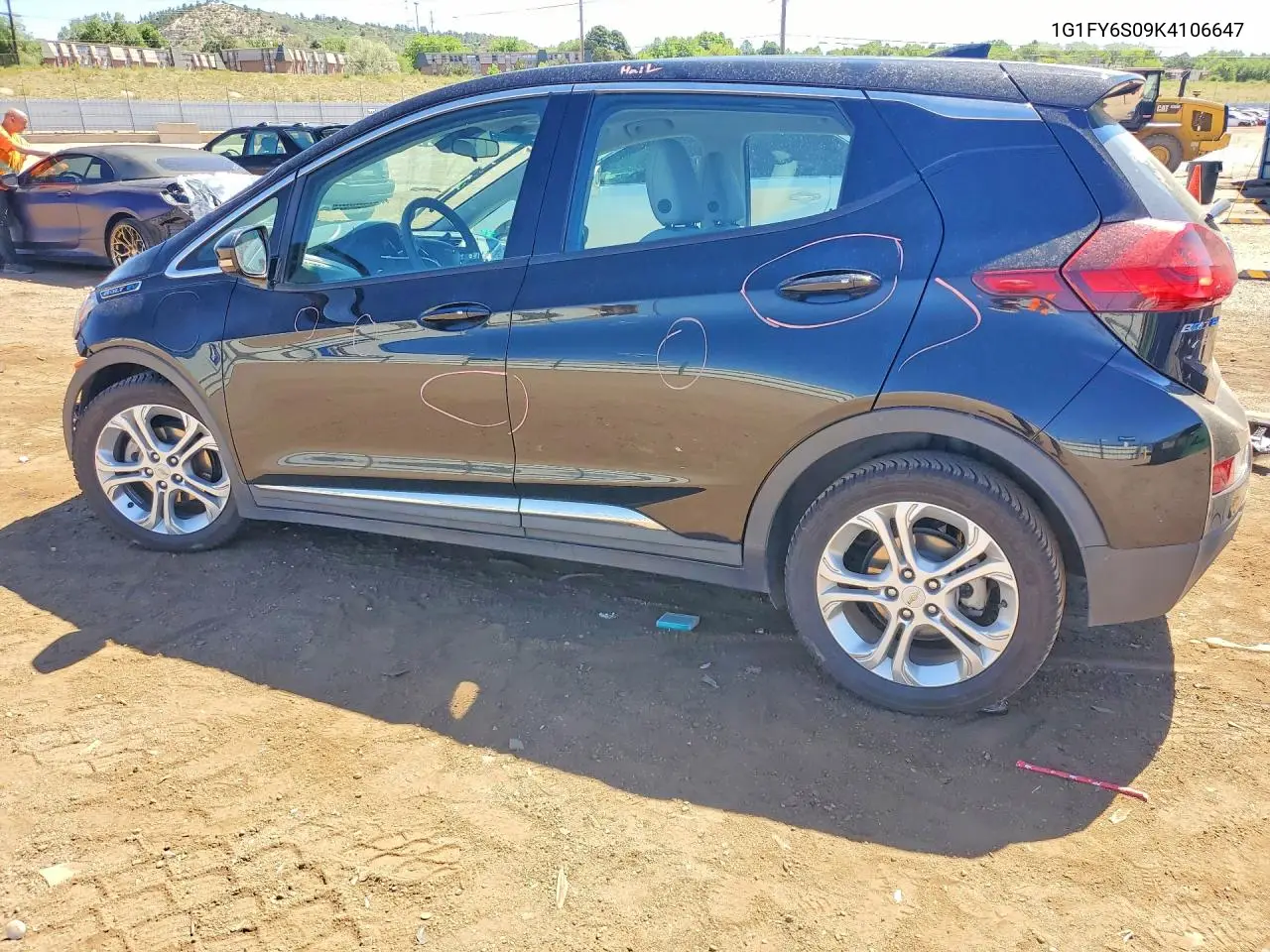2019 Chevrolet Bolt Ev Lt VIN: 1G1FY6S09K4106647 Lot: 57310226