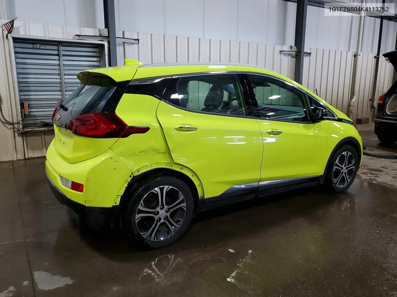 2019 Chevrolet Bolt Ev Premier VIN: 1G1FZ6S04K4113762 Lot: 57534366