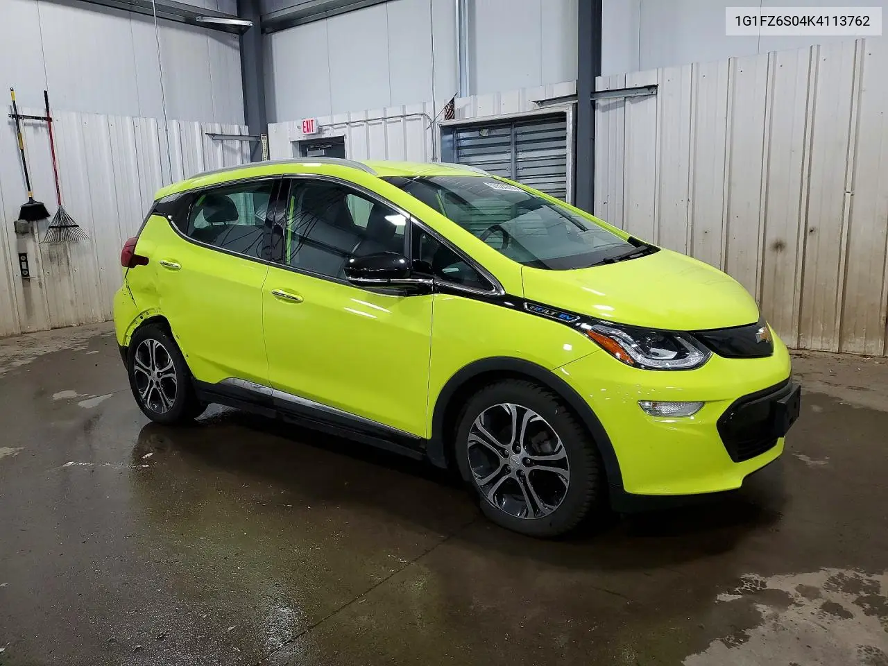 2019 Chevrolet Bolt Ev Premier VIN: 1G1FZ6S04K4113762 Lot: 57534366