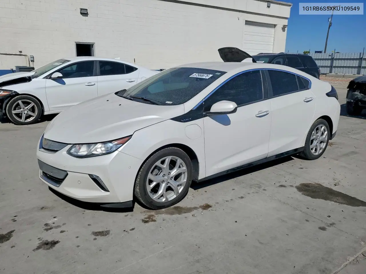 2019 Chevrolet Volt Premier VIN: 1G1RB6S5XKU109549 Lot: 57566676