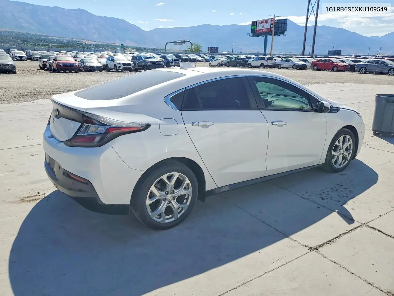 2019 Chevrolet Volt Premier VIN: 1G1RB6S5XKU109549 Lot: 57566676