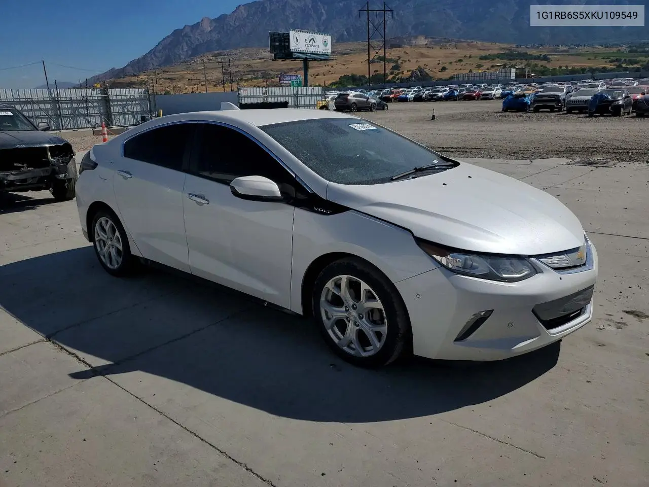 2019 Chevrolet Volt Premier VIN: 1G1RB6S5XKU109549 Lot: 57566676