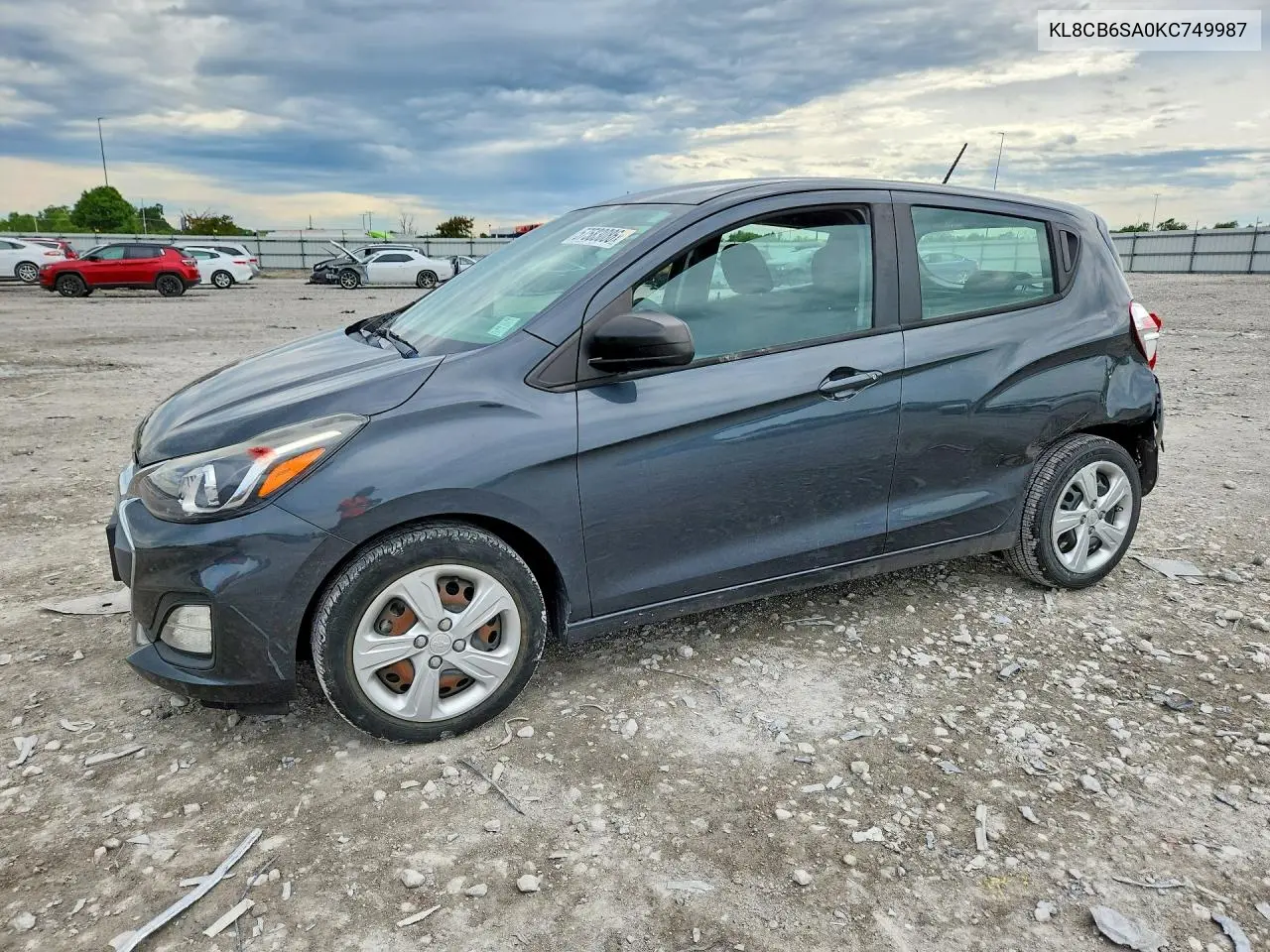 2019 Chevrolet Spark Ls VIN: KL8CB6SA0KC749987 Lot: 57583086