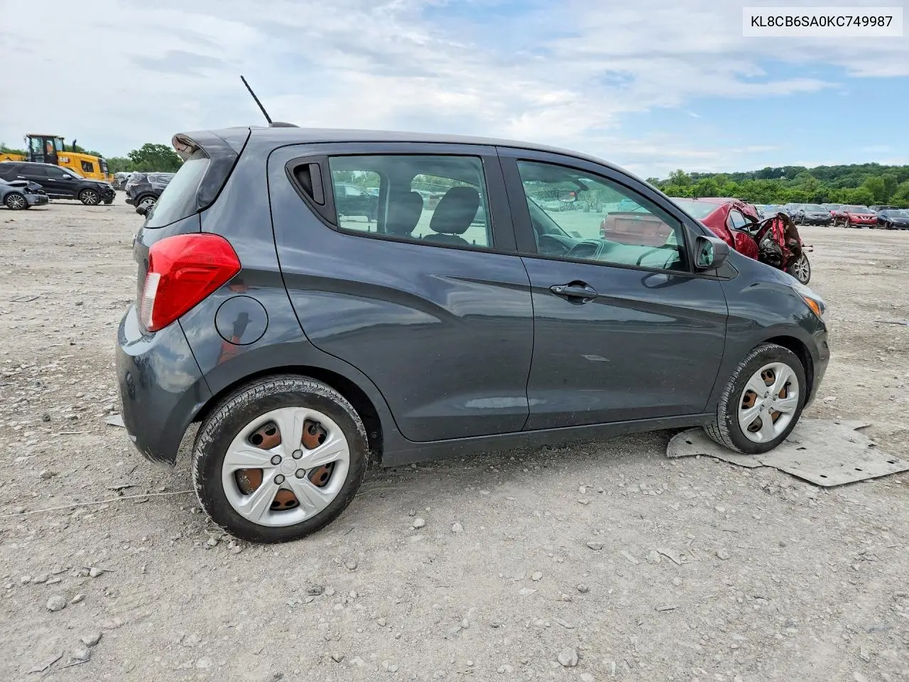 2019 Chevrolet Spark Ls VIN: KL8CB6SA0KC749987 Lot: 57583086