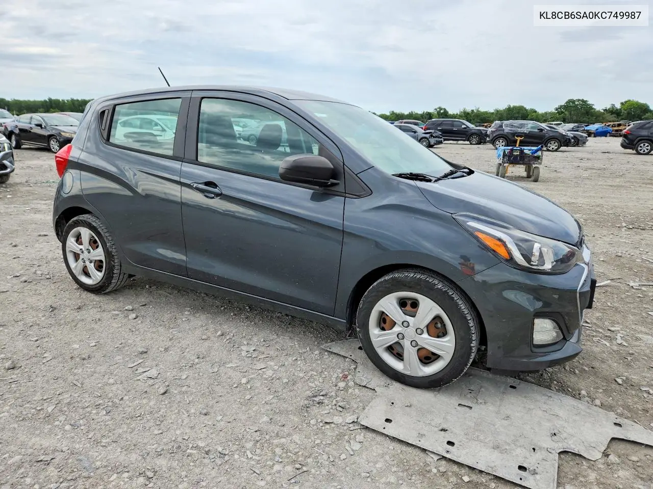 2019 Chevrolet Spark Ls VIN: KL8CB6SA0KC749987 Lot: 57583086