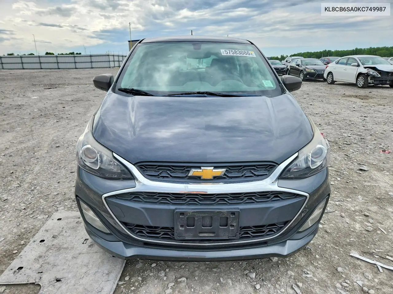 2019 Chevrolet Spark Ls VIN: KL8CB6SA0KC749987 Lot: 57583086