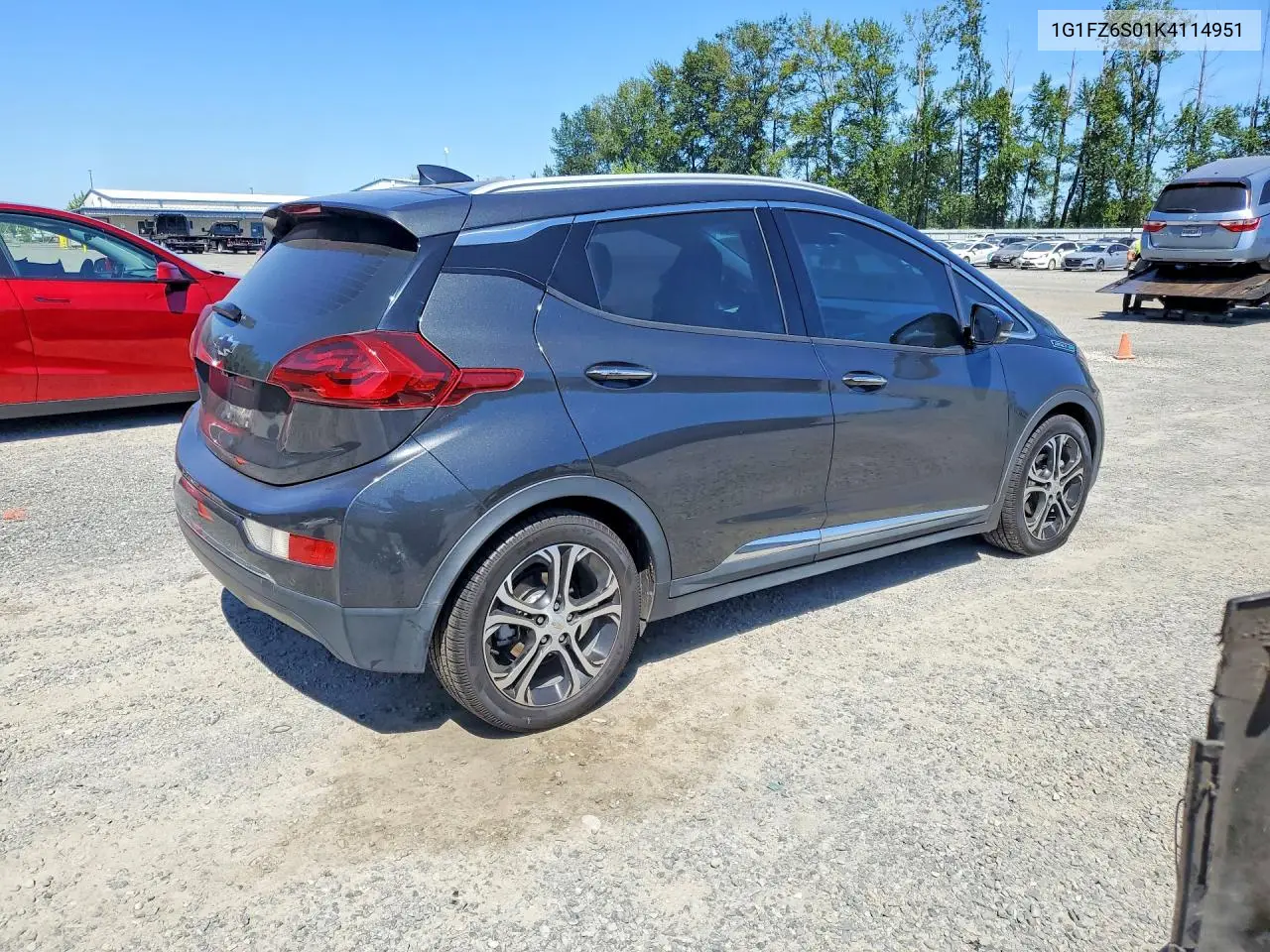 2019 Chevrolet Bolt Ev Premier VIN: 1G1FZ6S01K4114951 Lot: 58313836