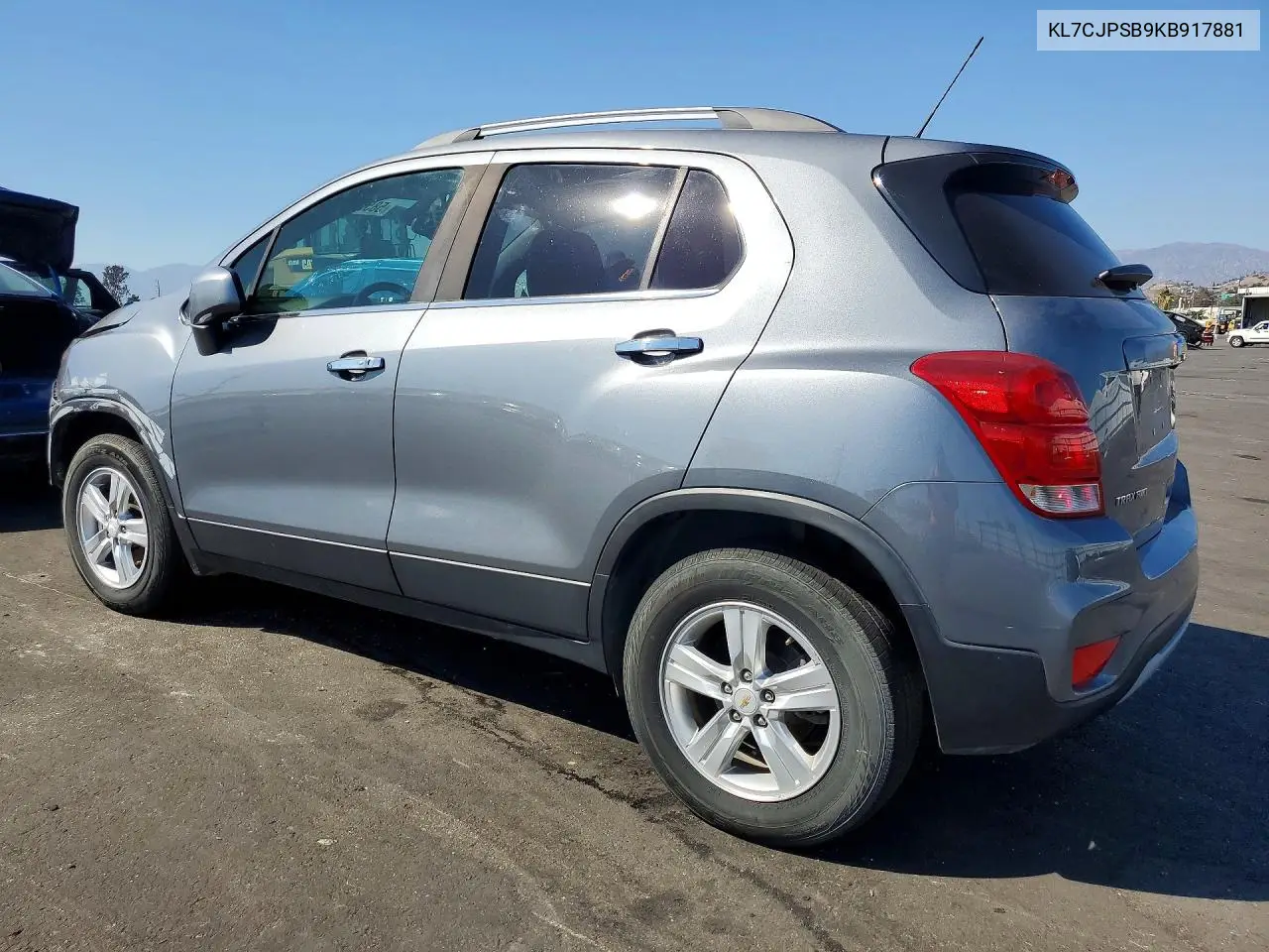 2019 Chevrolet Trax 1Lt VIN: KL7CJPSB9KB917881 Lot: 58590026