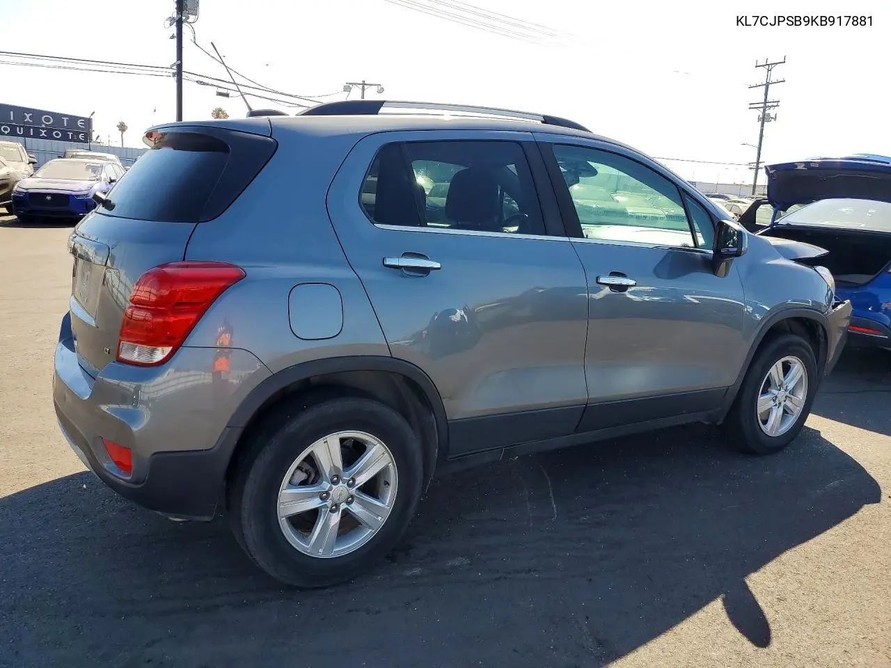 2019 Chevrolet Trax 1Lt VIN: KL7CJPSB9KB917881 Lot: 58590026