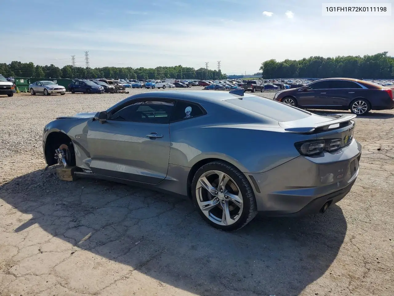 2019 Chevrolet Camaro Ss VIN: 1G1FH1R72K0111198 Lot: 58636416