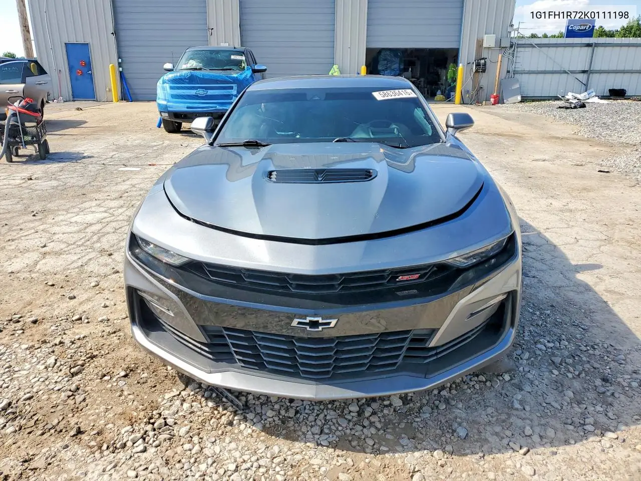 2019 Chevrolet Camaro Ss VIN: 1G1FH1R72K0111198 Lot: 58636416