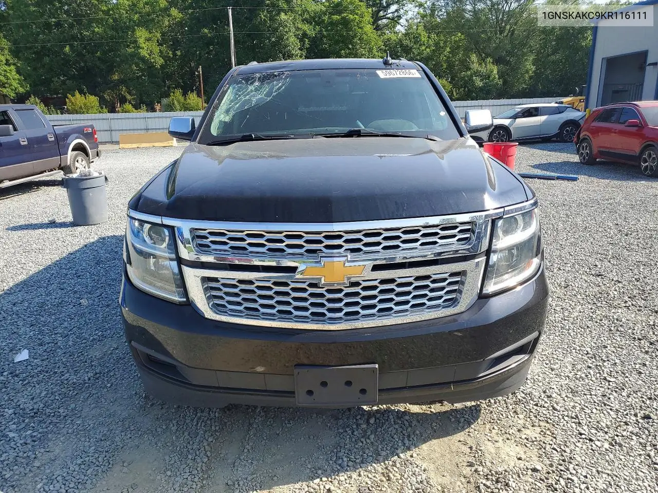 2019 Chevrolet Tahoe K1500 Ls VIN: 1GNSKAKC9KR116111 Lot: 59672866