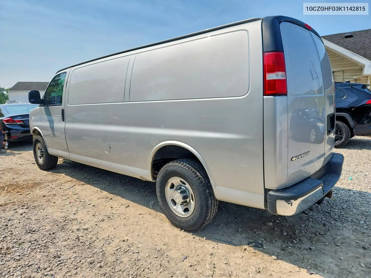 2019 Chevrolet Express G3500 VIN: 1GCZGHFG3K1142815 Lot: 60862736