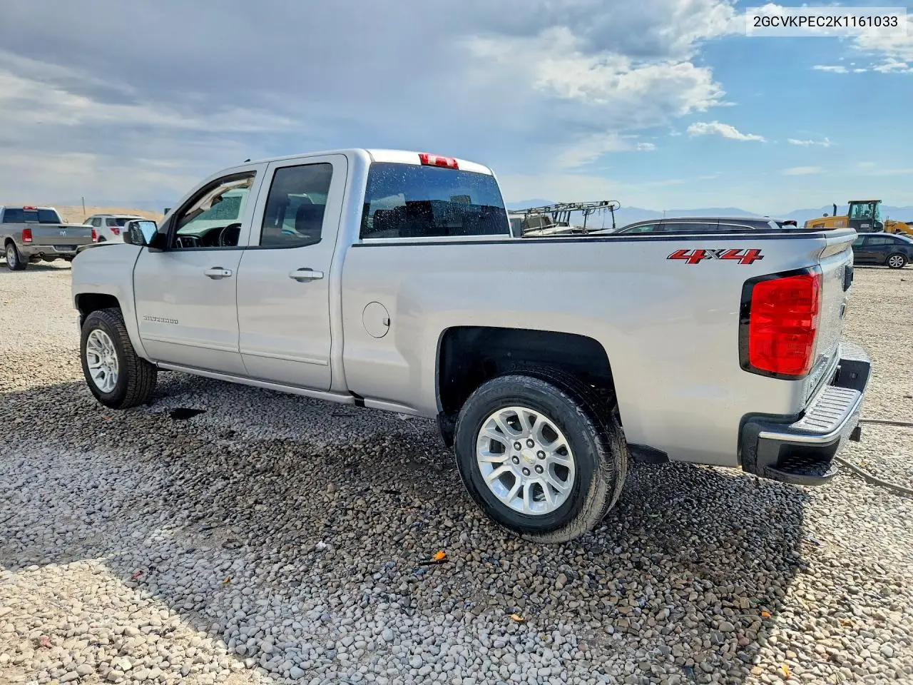 2019 Chevrolet Silverado Ld K1500 Lt VIN: 2GCVKPEC2K1161033 Lot: 61889556