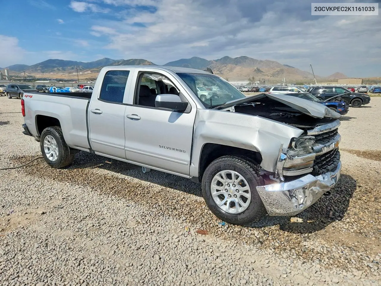 2019 Chevrolet Silverado Ld K1500 Lt VIN: 2GCVKPEC2K1161033 Lot: 61889556