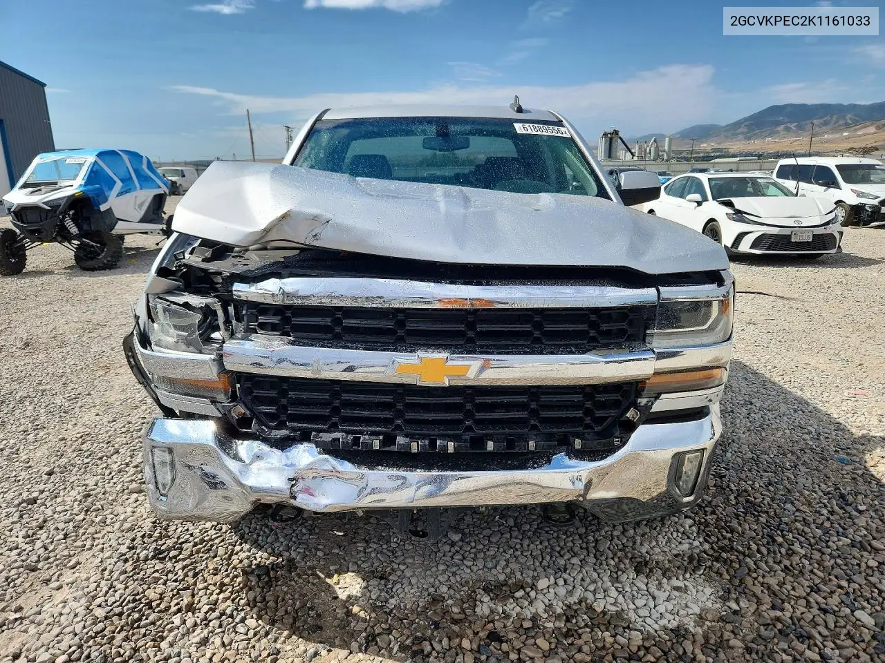 2019 Chevrolet Silverado Ld K1500 Lt VIN: 2GCVKPEC2K1161033 Lot: 61889556